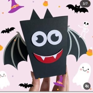 Arquivo De Corte Cx Doces Caixa Morcego Halloween 7