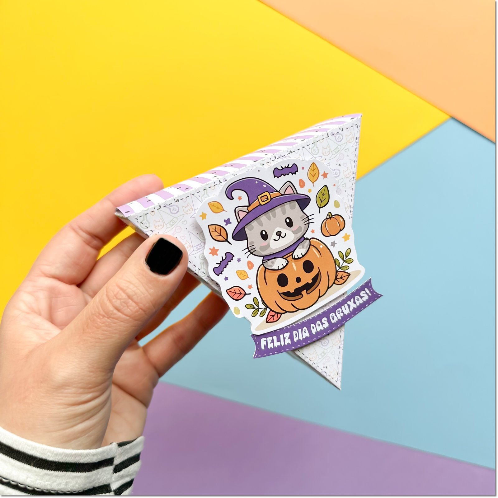 Arquivo De Corte Cx Doces Caixa De Doce Halloween 3