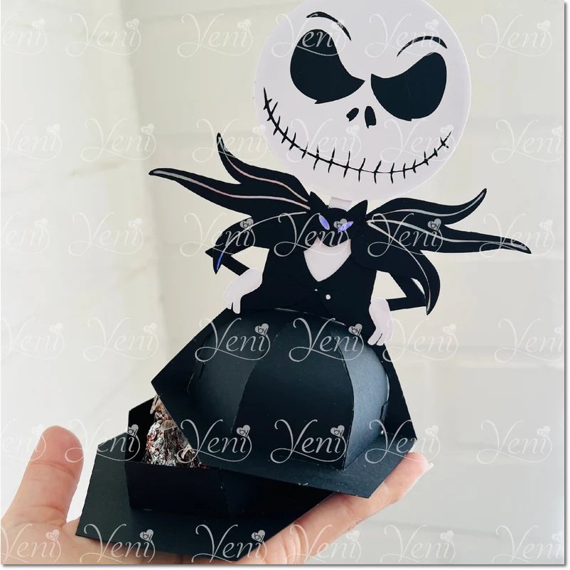 Arquivo De Corte Cx Doces Porta Doce Jack Halloween 11
