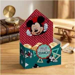 Arquivo De Corte Cx Envelope Dia Das Crianças Mickey 8