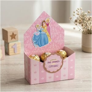 Arquivo De Corte Cx Envelope Dia Das Crianças Princesas Disney 7