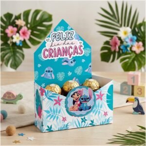 Arquivo De Corte Cx Envelope Dia Das Crianças Stitch 5