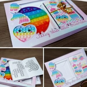 Arquivo De Corte Cx Multiuso Kit PopIt De Colorir Rosa Dia Das Crianças 5