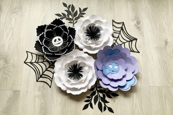 Arquivo De Corte Flor Flor Halloween 3
