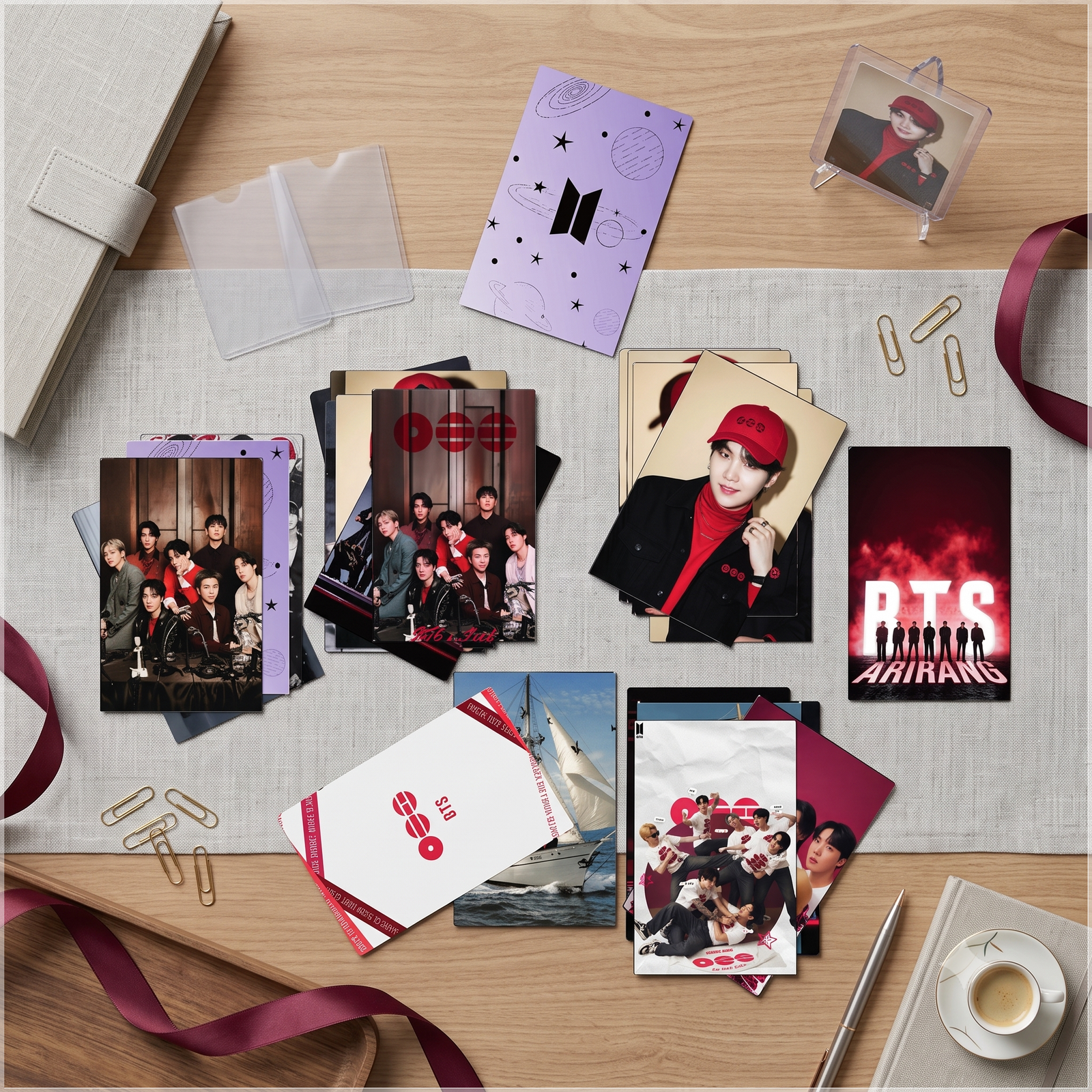 Arquivo De Corte Fotocard BTS Arirang 2