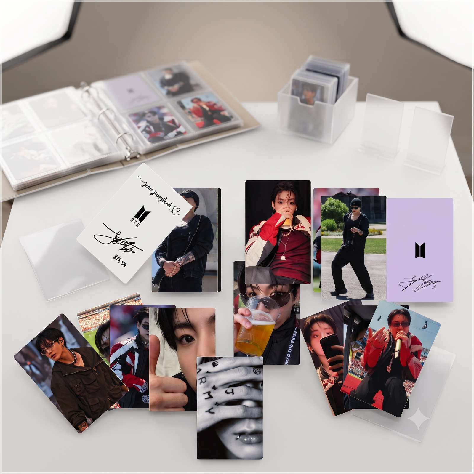 Arquivo De Corte Fotocards BTS JK Jeon Jungkook 7