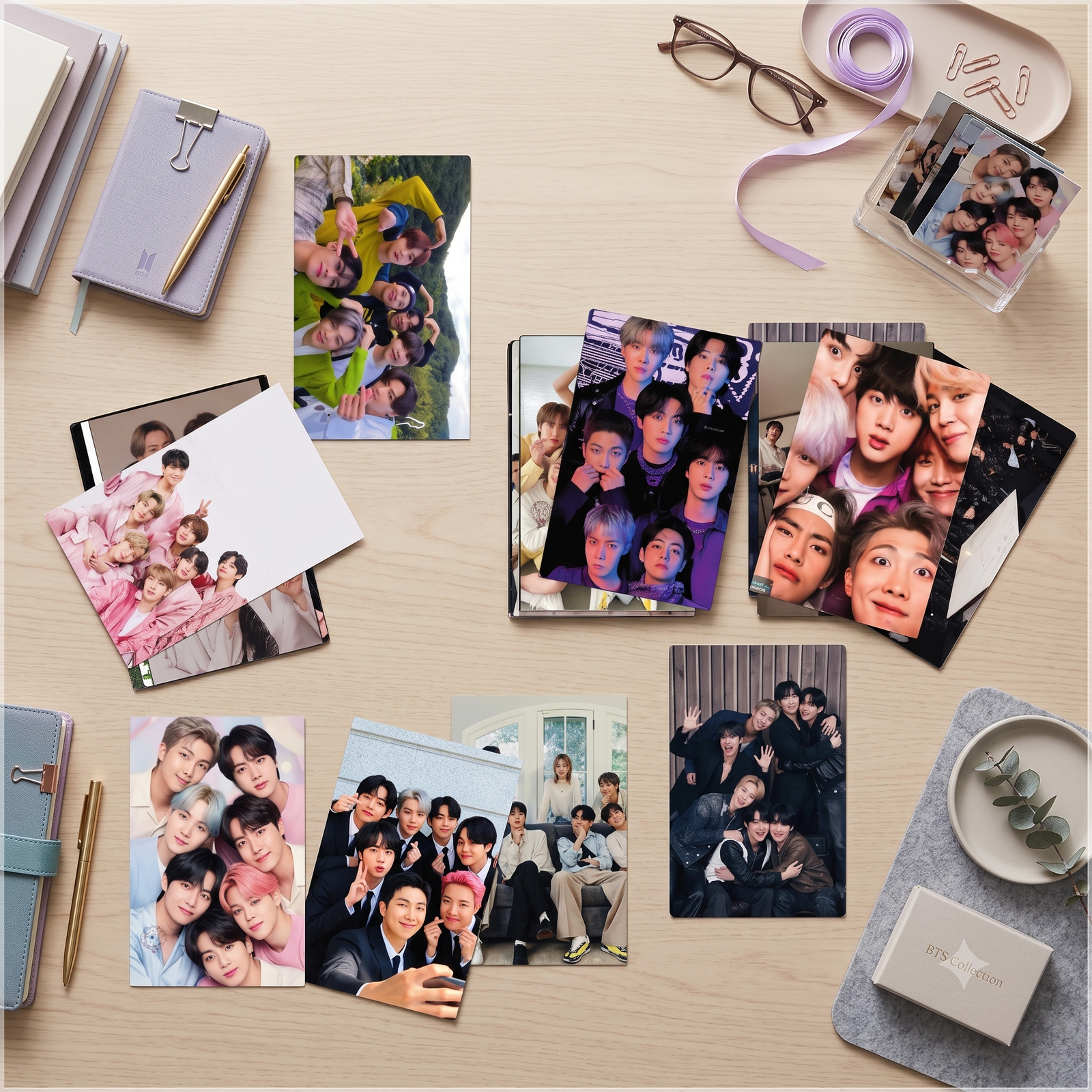 Arquivo De Corte Fotocards BTS 1
