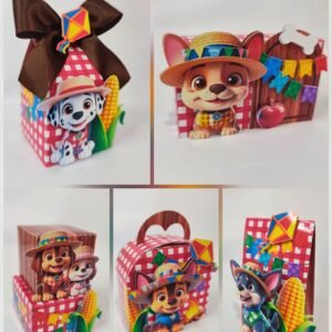 Arquivo De Corte Kit Arraiá Festa Junina Patrulha Canina São João 3