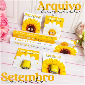 Arquivo De Corte Kit Coleção Setembro Amarelo 1