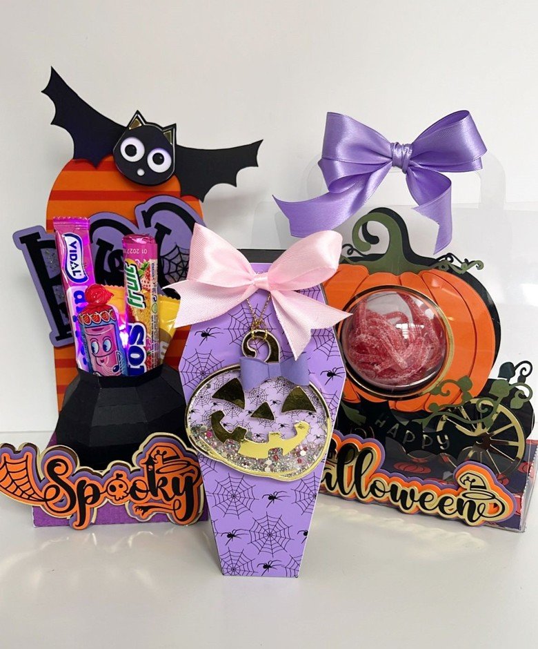 Arquivo De Corte Kit Combo Cajas Halloween 1