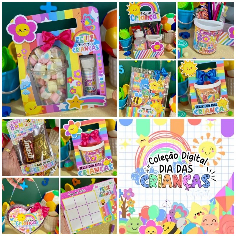 Arquivo De Corte Kit Combo Dia Das Crianças 2