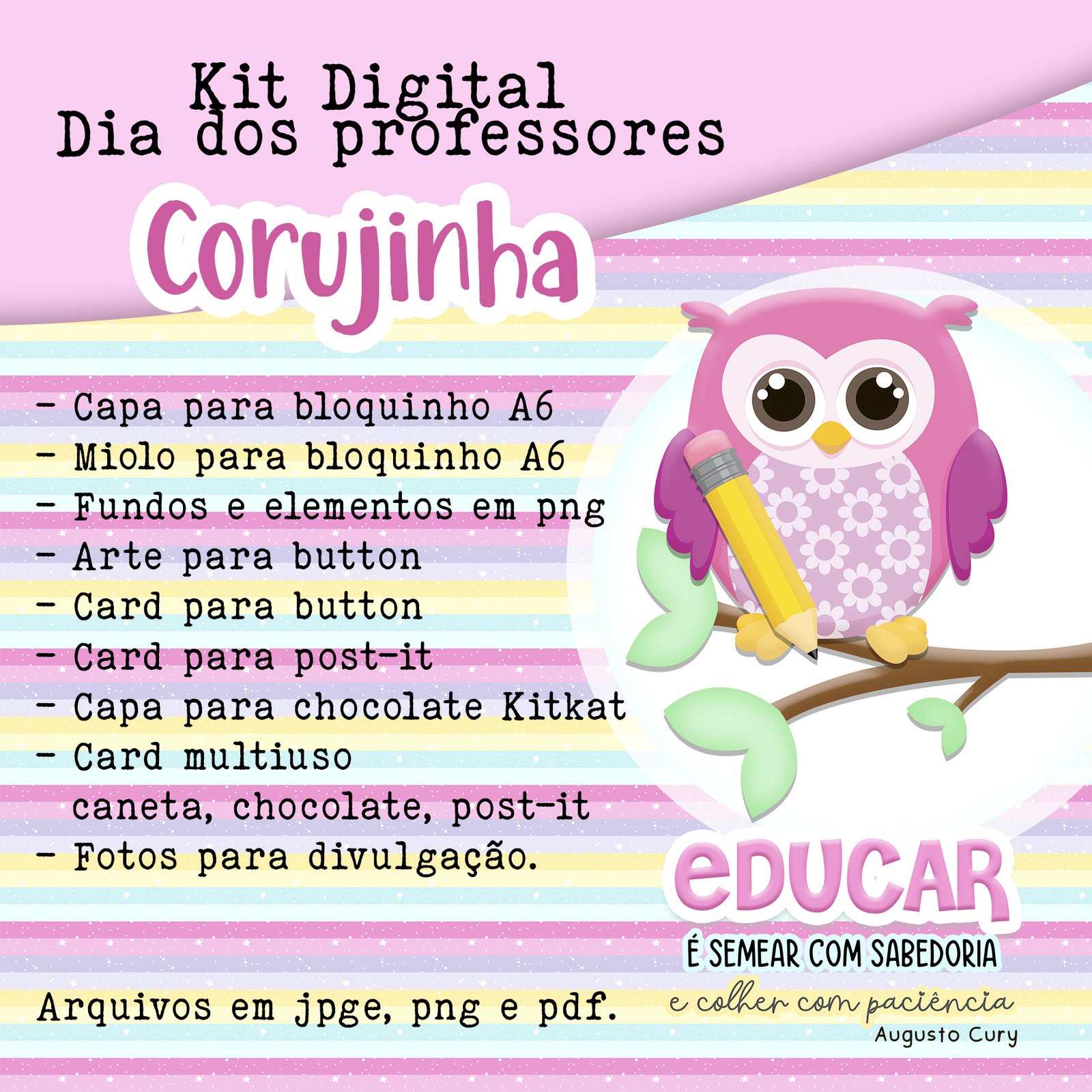 Arquivo De Corte Kit Combo Dia Dos Professores 3