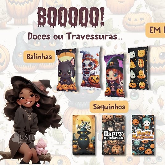 Arquivo De Corte Kit Combo Digital Halloween 1