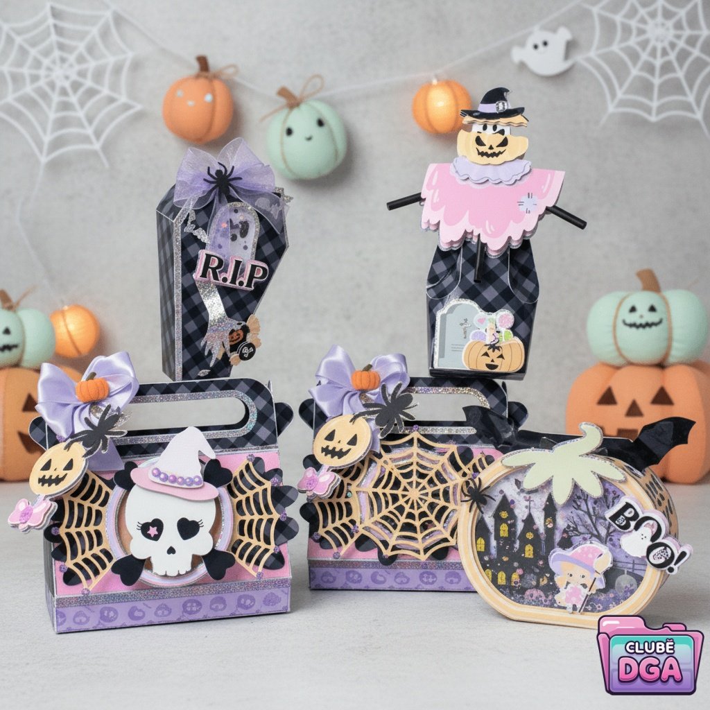 Arquivo De Corte Kit Combo Halloween 2