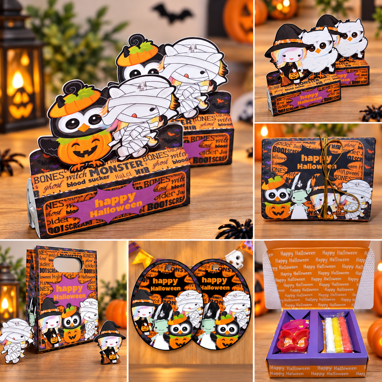 Arquivo De Corte Kit Combo Halloween 1