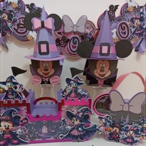 Arquivo De Corte Kit Combo Mickey Halloween 1