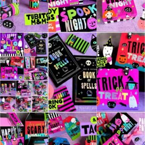 Arquivo De Corte Kit Combo Mimos Halloween 1
