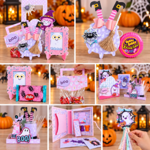 Arquivo De Corte Kit Combo Pink Halloween 1