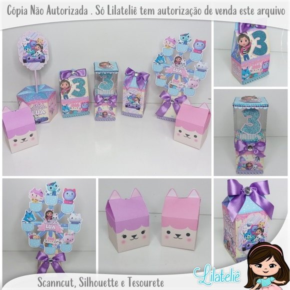 Arquivo De Corte Kit Festa A Casa Mágica Da Gabby 7
