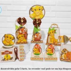 Arquivo De Corte Kit Festa A Guarda Do Leão Rei Leão 19