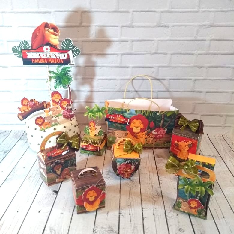 Arquivo De Corte Kit Festa A Guarda Do Leão Rei Leão 32