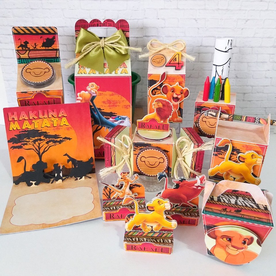 Arquivo De Corte Kit Festa A Guarda Do Leão Rei Leão 35