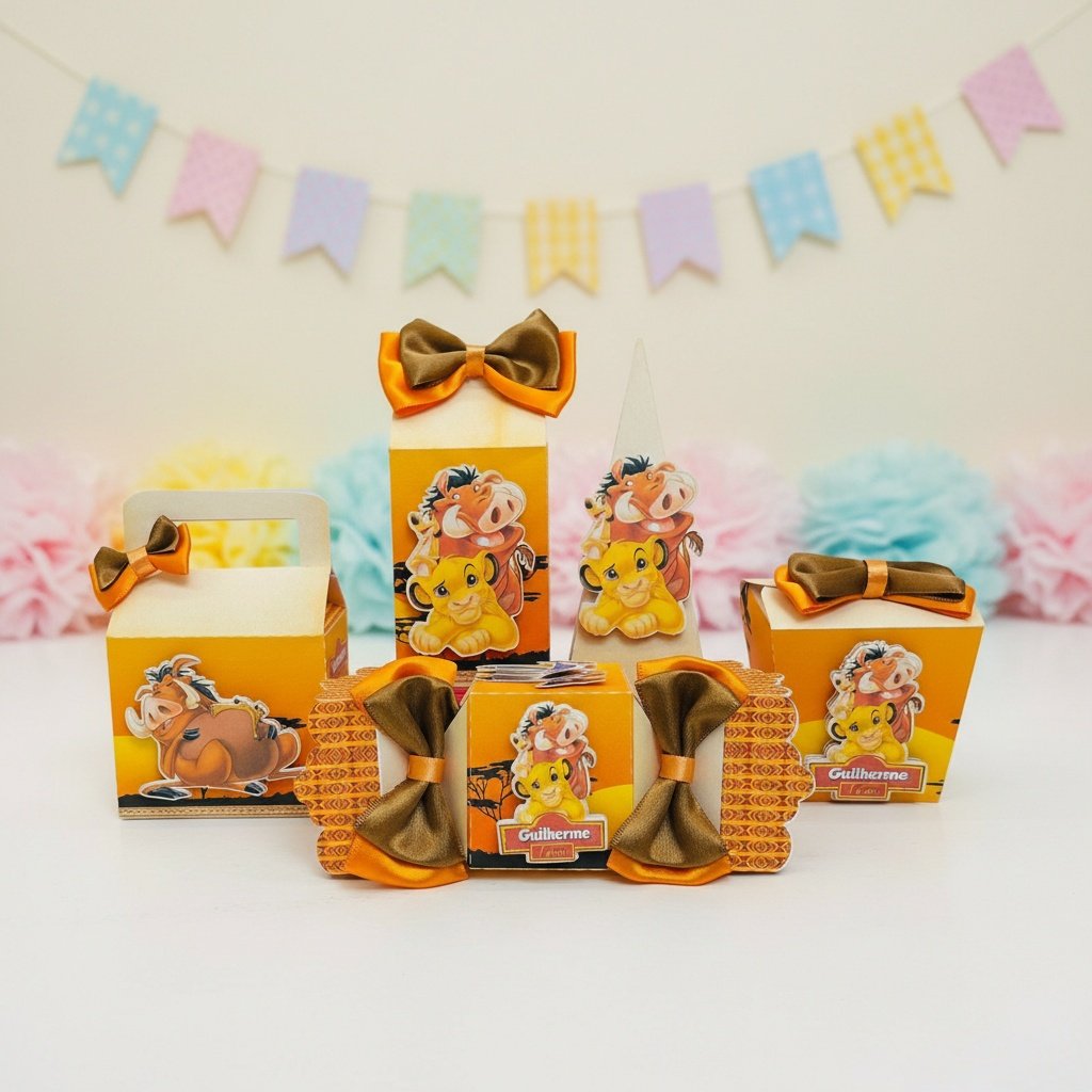 Arquivo De Corte Kit Festa A Guarda Do Leão Rei Leão 37