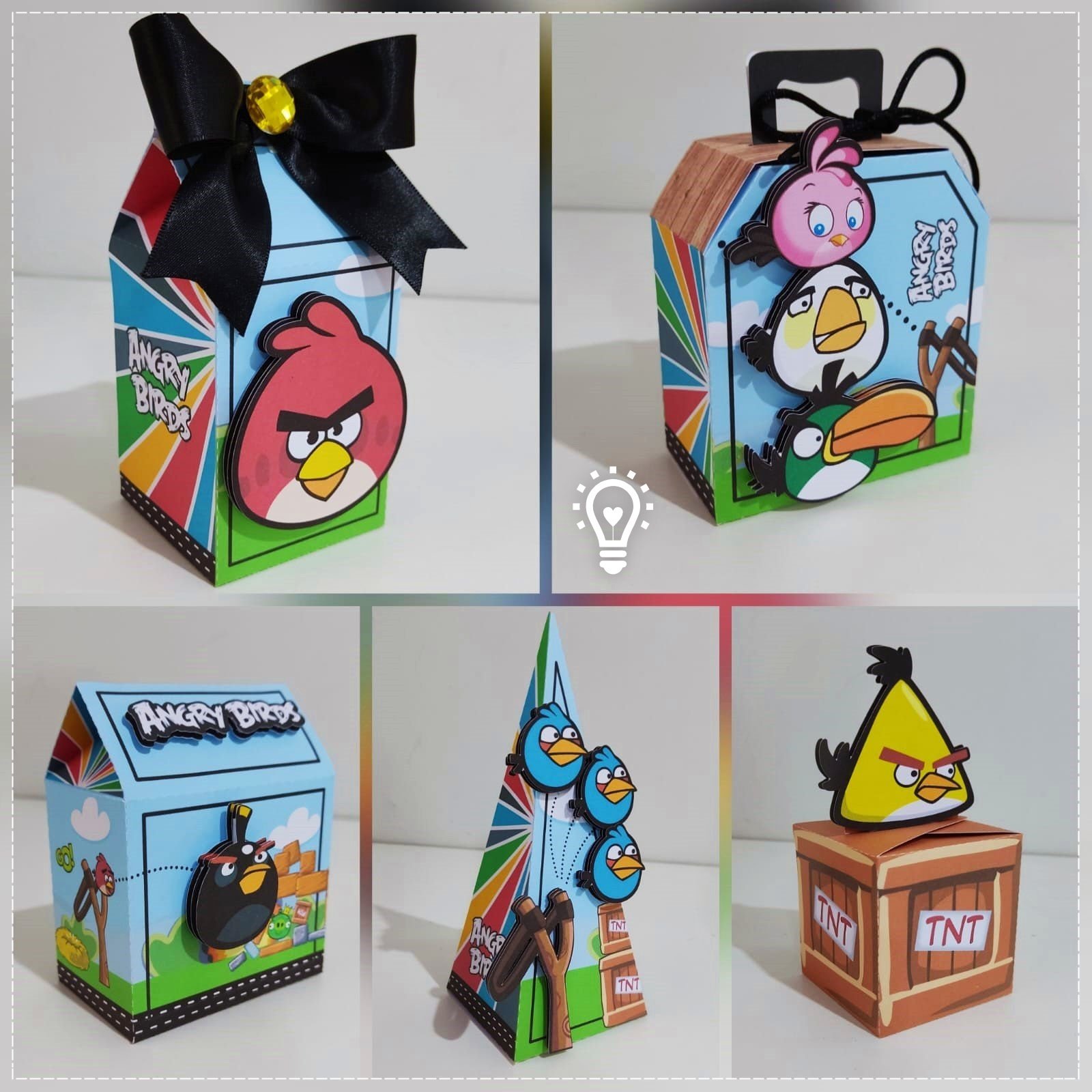 Arquivo De Corte Kit Festa Angry Birds 3