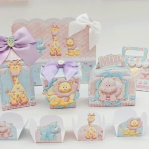 Arquivo De Corte Kit Festa Animais Baby 2