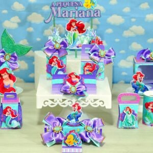 Arquivo De Corte Kit Festa Ariel A Pequena Sereia 20