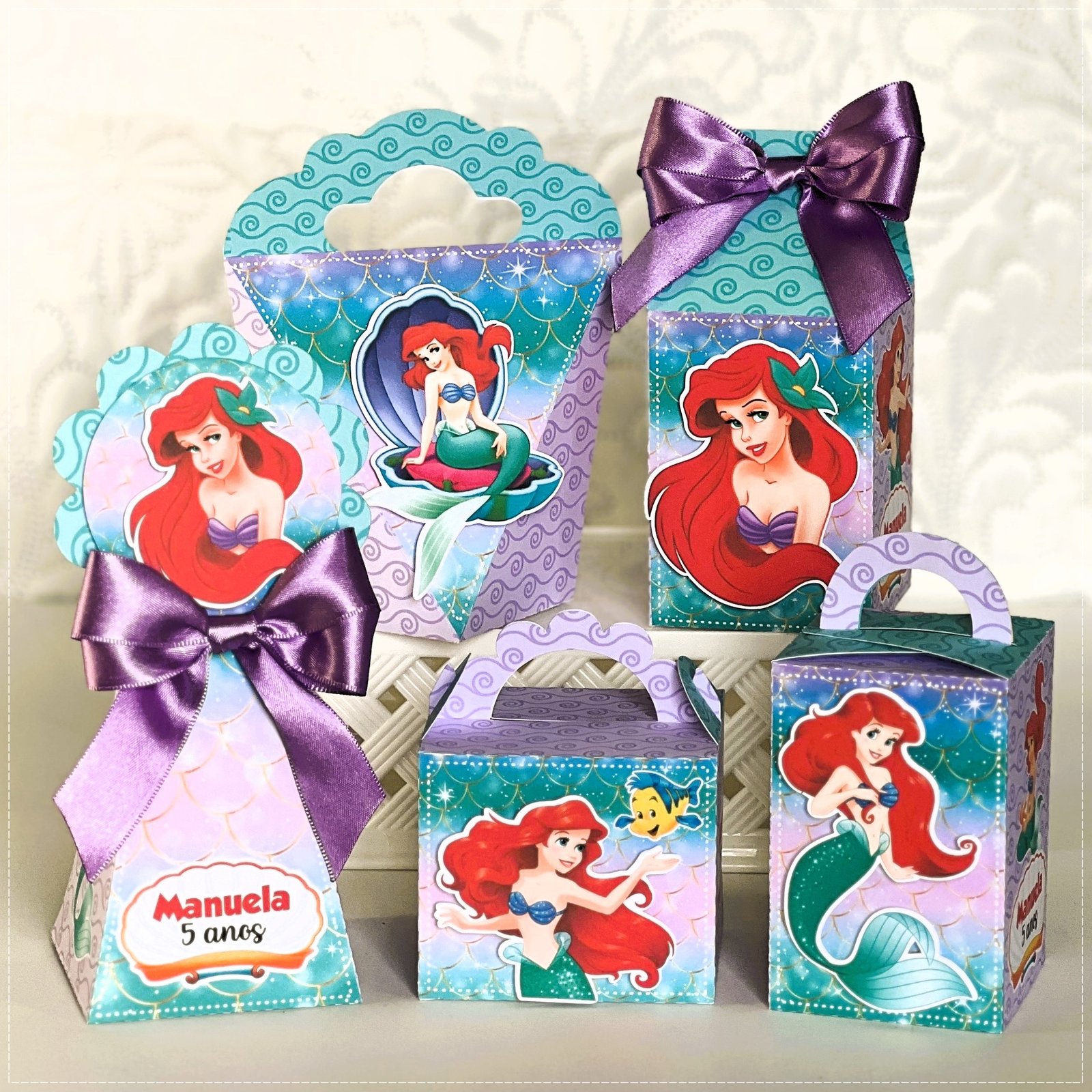 Arquivo De Corte Kit Festa Ariel A Pequena Sereia 30