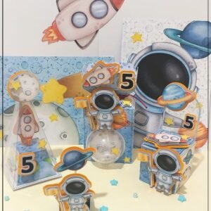 Arquivo De Corte Kit Festa Astronauta 43