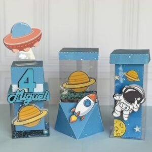 Arquivo De Corte Kit Festa Astronauta 45