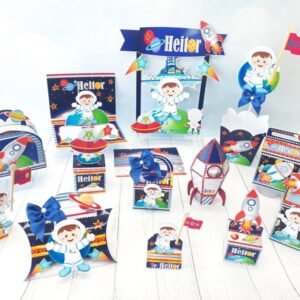 Arquivo De Corte Kit Festa Astronauta 8