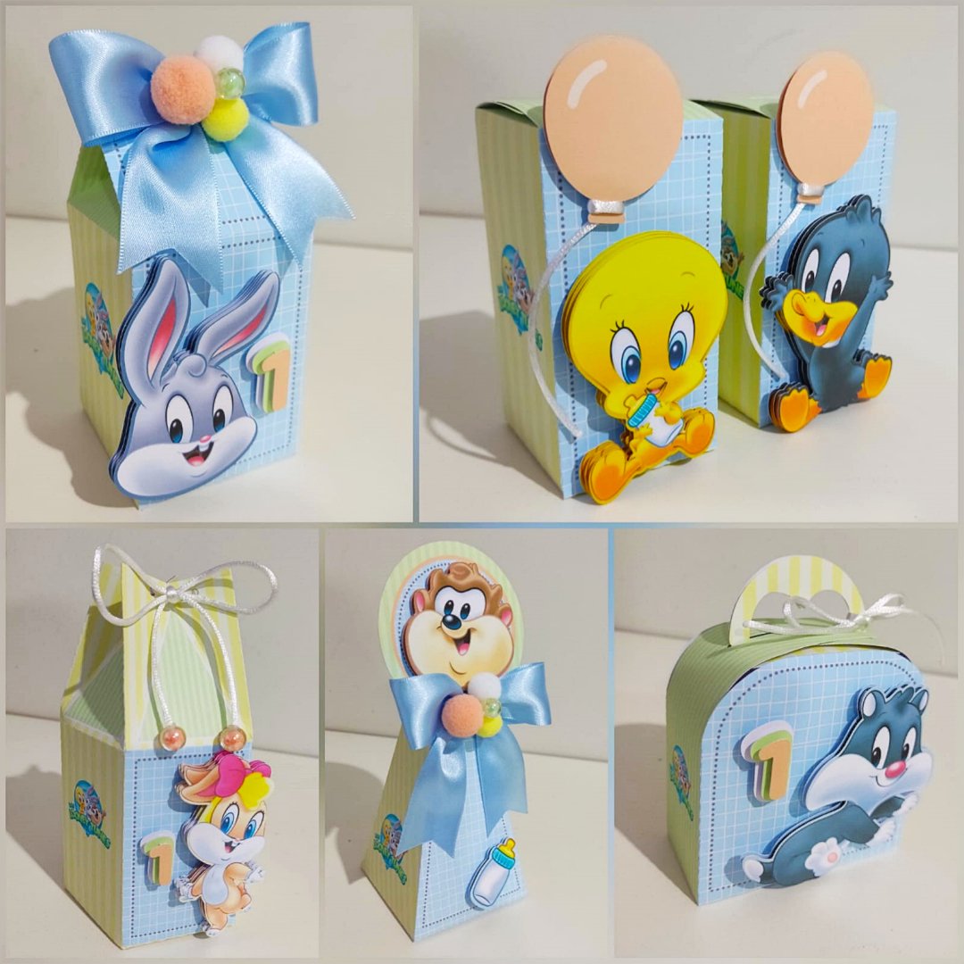 Arquivo De Corte Kit Festa Baby Looney Tunes 1