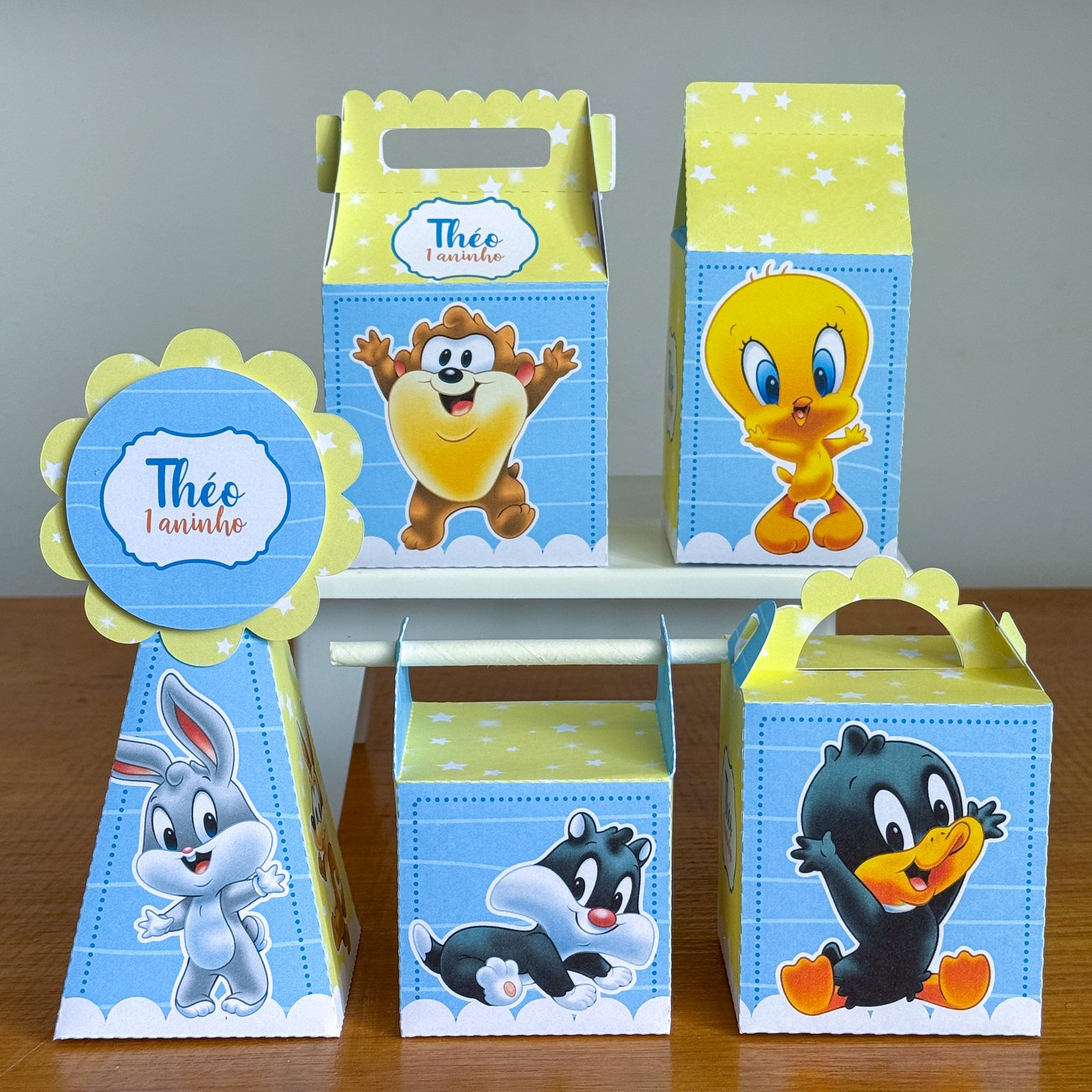 Arquivo De Corte Kit Festa Baby Looney Tunes 3