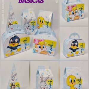 Arquivo De Corte Kit Festa Baby Looney Tunes 6