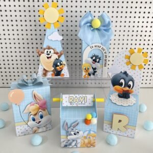 Arquivo De Corte Kit Festa Baby Looney Tunes 1