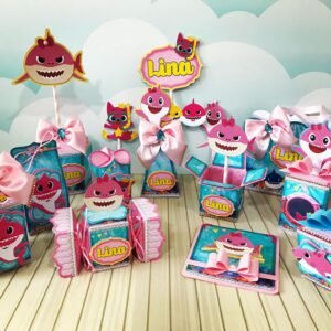 Arquivo De Corte Kit Festa Baby Shark 5