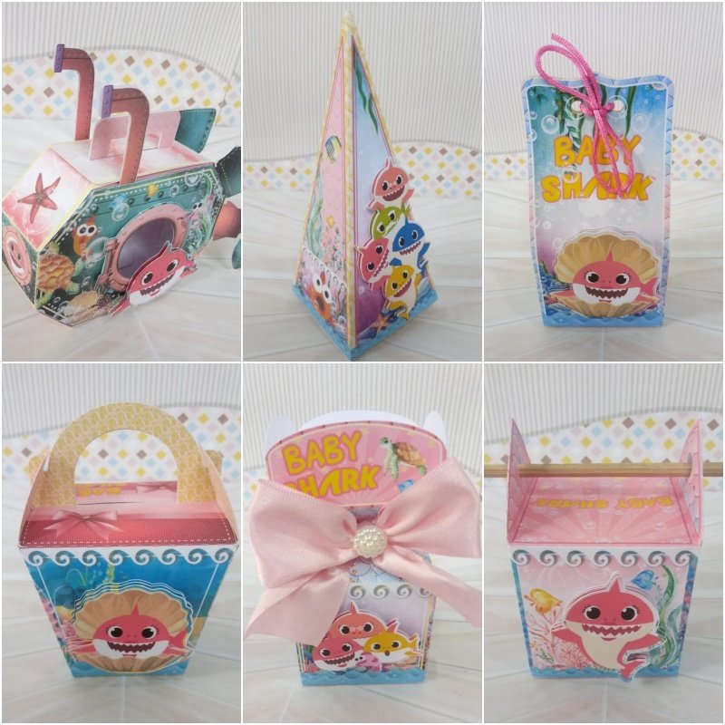 Arquivo De Corte Kit Festa Baby Shark 10