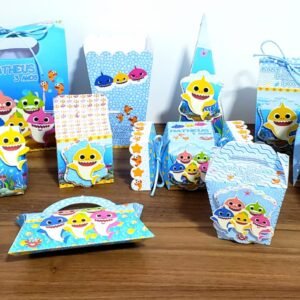 Arquivo De Corte Kit Festa Baby Shark 11