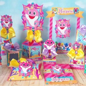 Arquivo De Corte Kit Festa Baby Shark 22