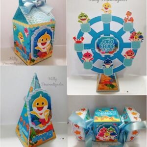 Arquivo De Corte Kit Festa Baby Shark 27