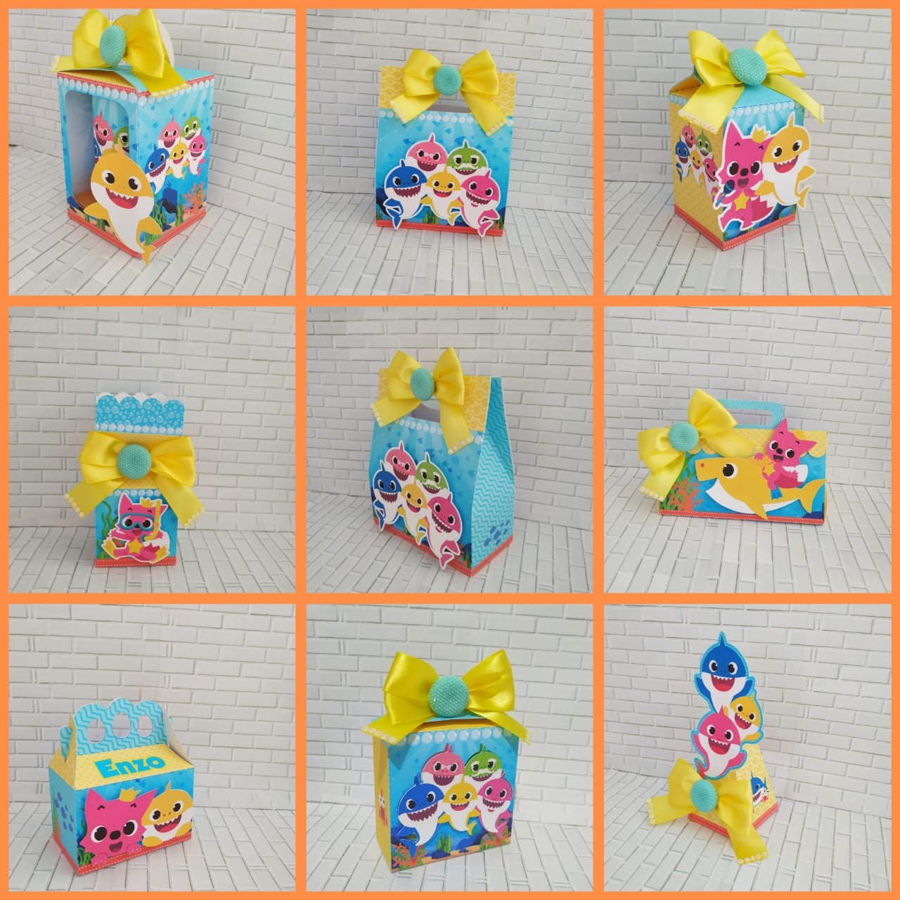 Arquivo De Corte Kit Festa Baby Shark 28