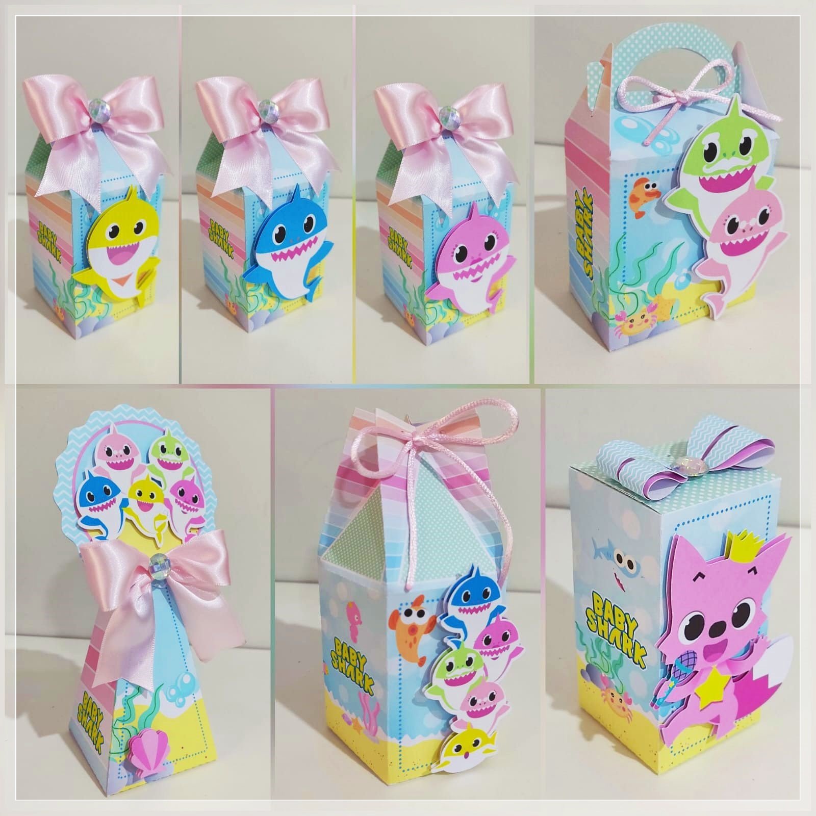 Arquivo De Corte Kit Festa Baby Shark 30