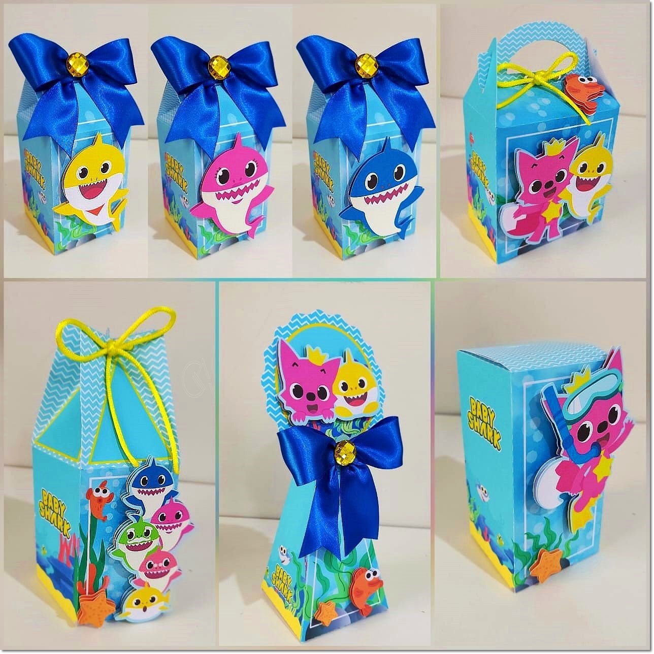 Arquivo De Corte Kit Festa Baby Shark 34