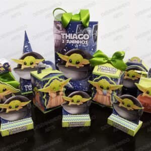 Arquivo De Corte Kit Festa Baby Yoda 5