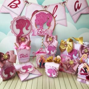 Arquivo De Corte Kit Festa Barbie 26