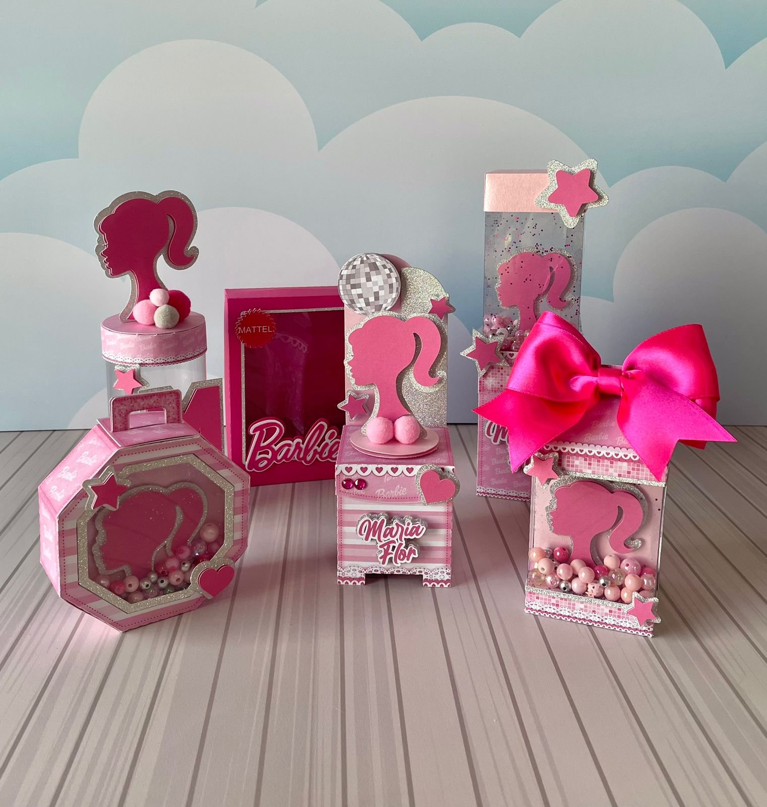 Arquivo De Corte Kit Festa Barbie 4