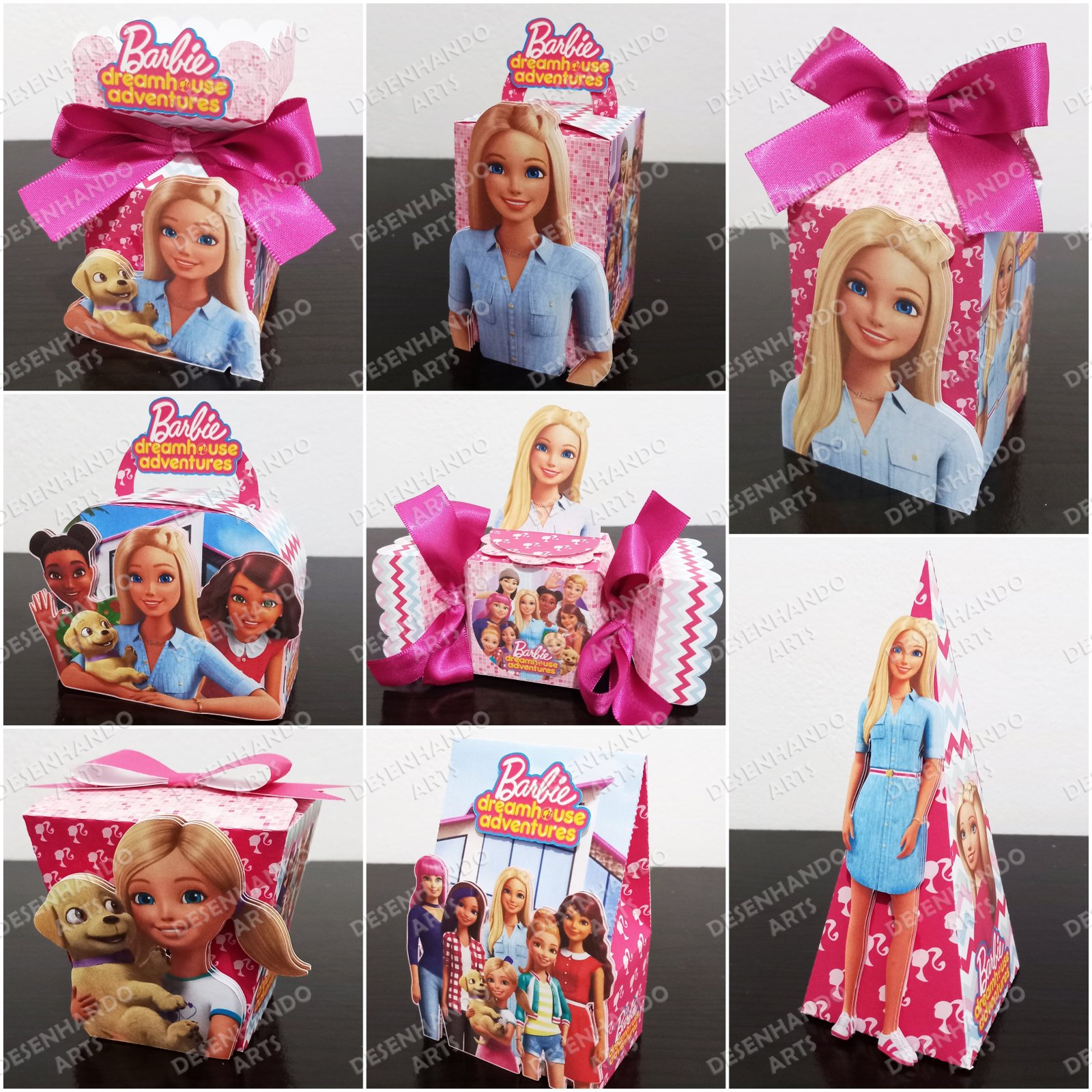 Arquivo De Corte Kit Festa Barbie Dream House 1